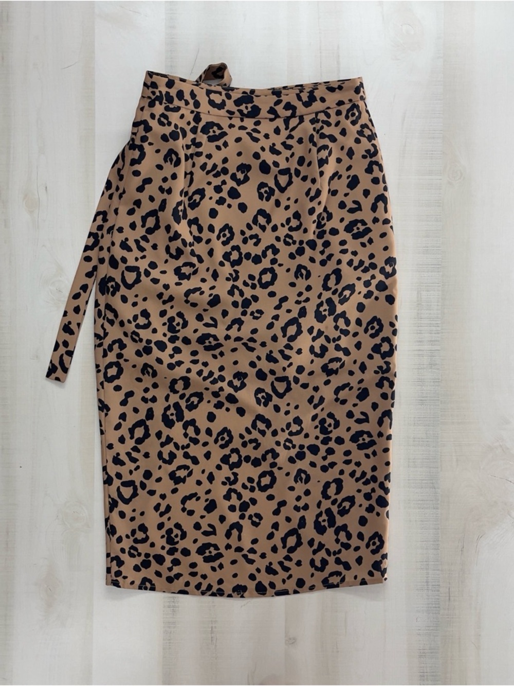 nwot LOVERS & FRIENDS Marla leopard animal print sexy wrap skirt revolve XS - Picture 6 of 6
